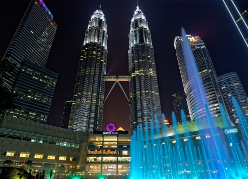 公共交通で巡る半日街歩きツアー_チャイナタウン散策&KLCCツインタワー噴水ショー